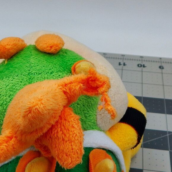 Super Mario Bros Baby Bowser Jr. Plush 6 In Sanei Japan Nintendo Stuffed Toy - Picture 9 of 11